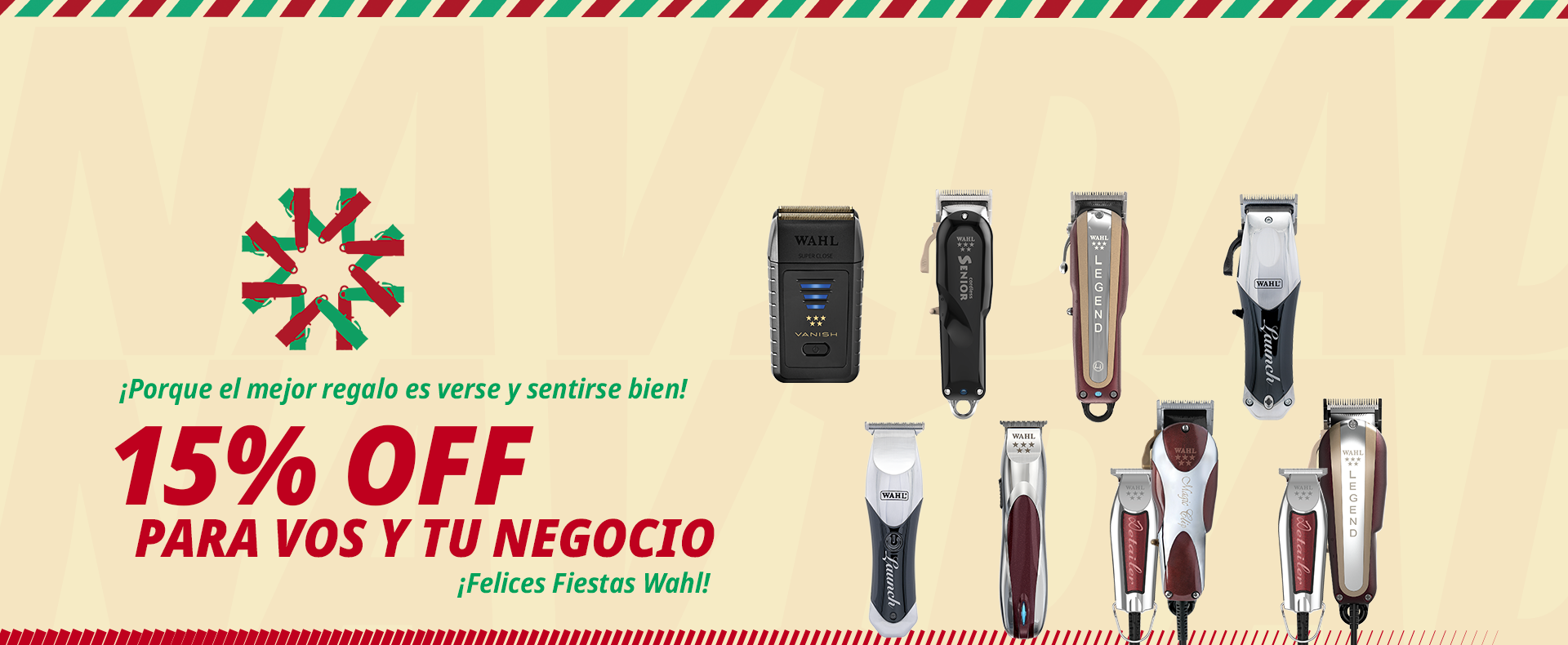 15% OFF PRO - NAVIDAD